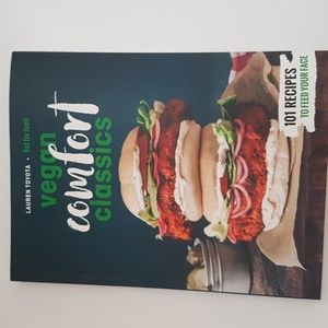 Vegan Comfort Classics Cookbook | Lauren Toyota | Good Used Condition!